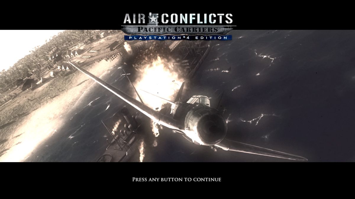 Air Conflicts: Pacific Carriers screenshot 4 for Playstation 4